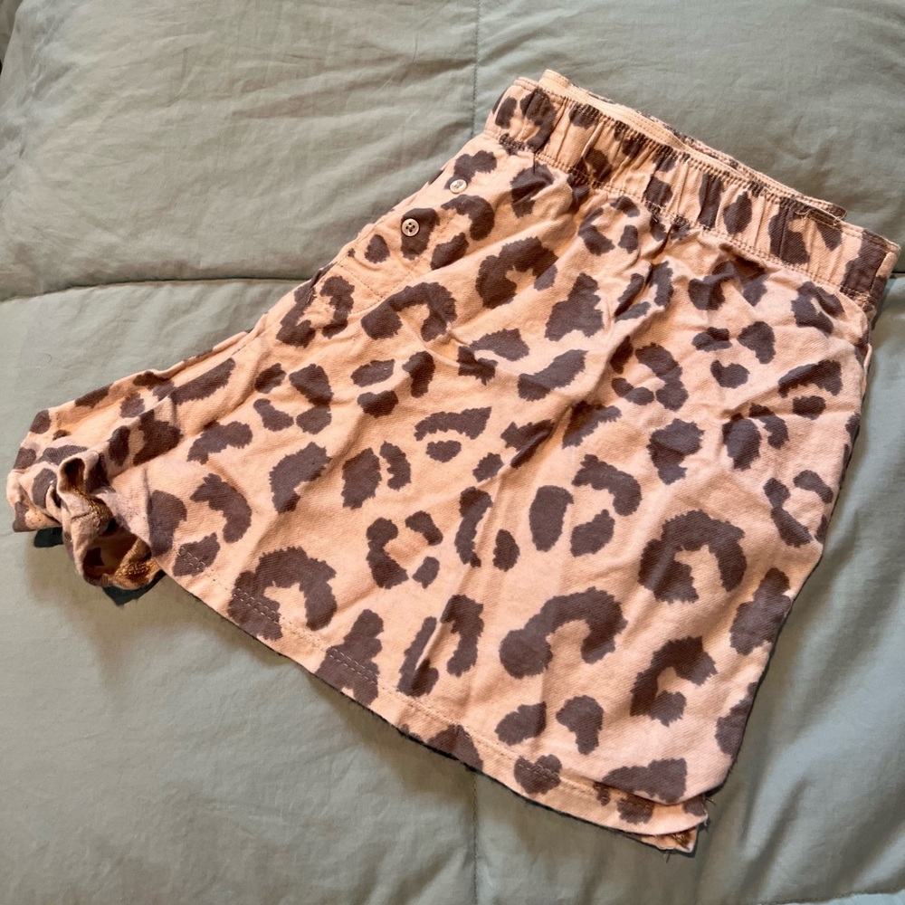 Target Colsie Leopard Print Boxer PJ Shorts